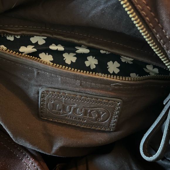 Lucky Brand Buffalo Plaid Red and Black Women's Tote Bag, NWOT - Picture 5 of 8